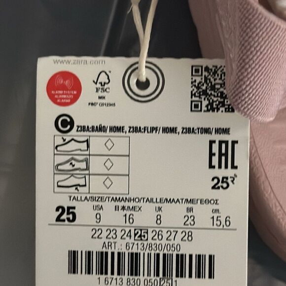 ZARA Kids | Pink | STRAP SANDALS - Picture 6 of 8